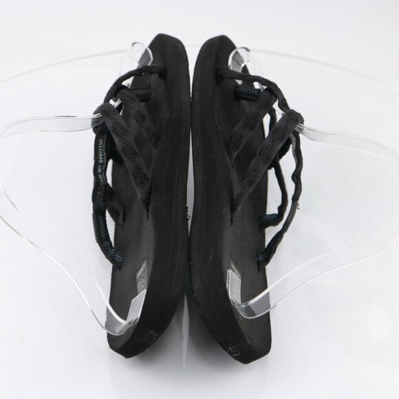 Teva Womens Olowahu Sandal Size 7 Black Thong Slide Active Hike Flip Flop - Picture 10 of 12